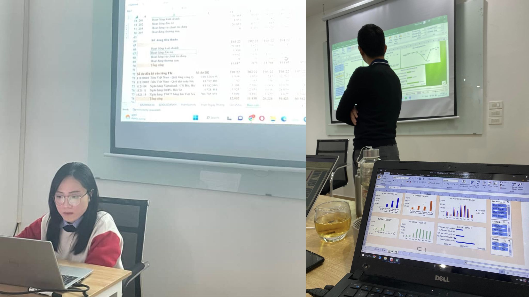 Nhật ký khóa Thực Hành BC Dòng Tiền OFFLINE 2